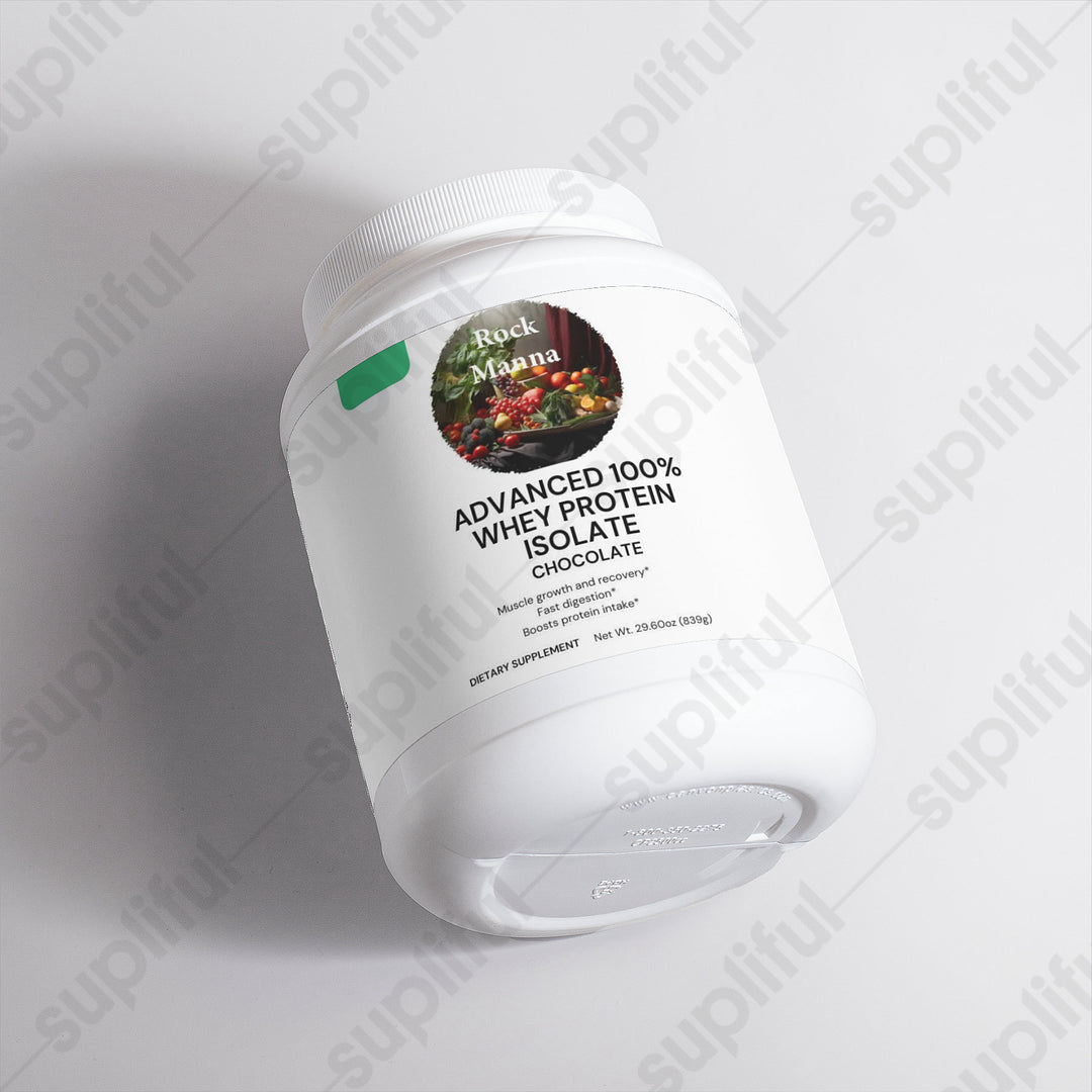Advanced 100% Whey Protein Isolate (Chocolate) Rock Manna
