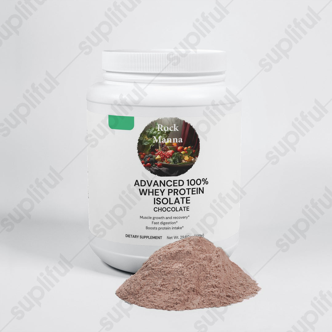Advanced 100% Whey Protein Isolate (Chocolate) Rock Manna