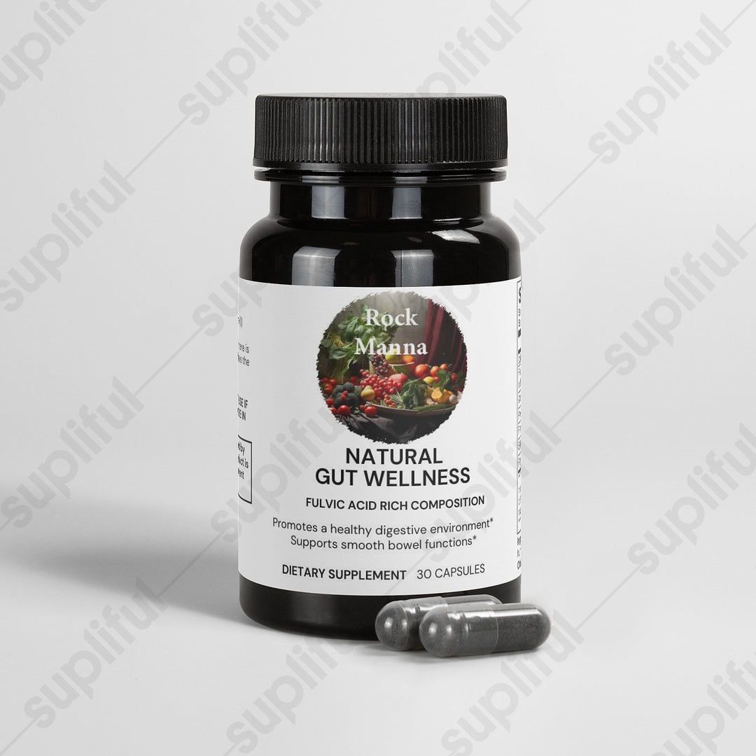 Natural Gut Wellness Capsules Rock Manna