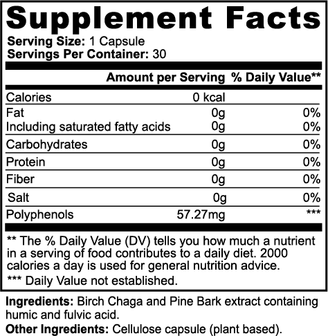 Natural Gut Wellness Capsules Rock Manna