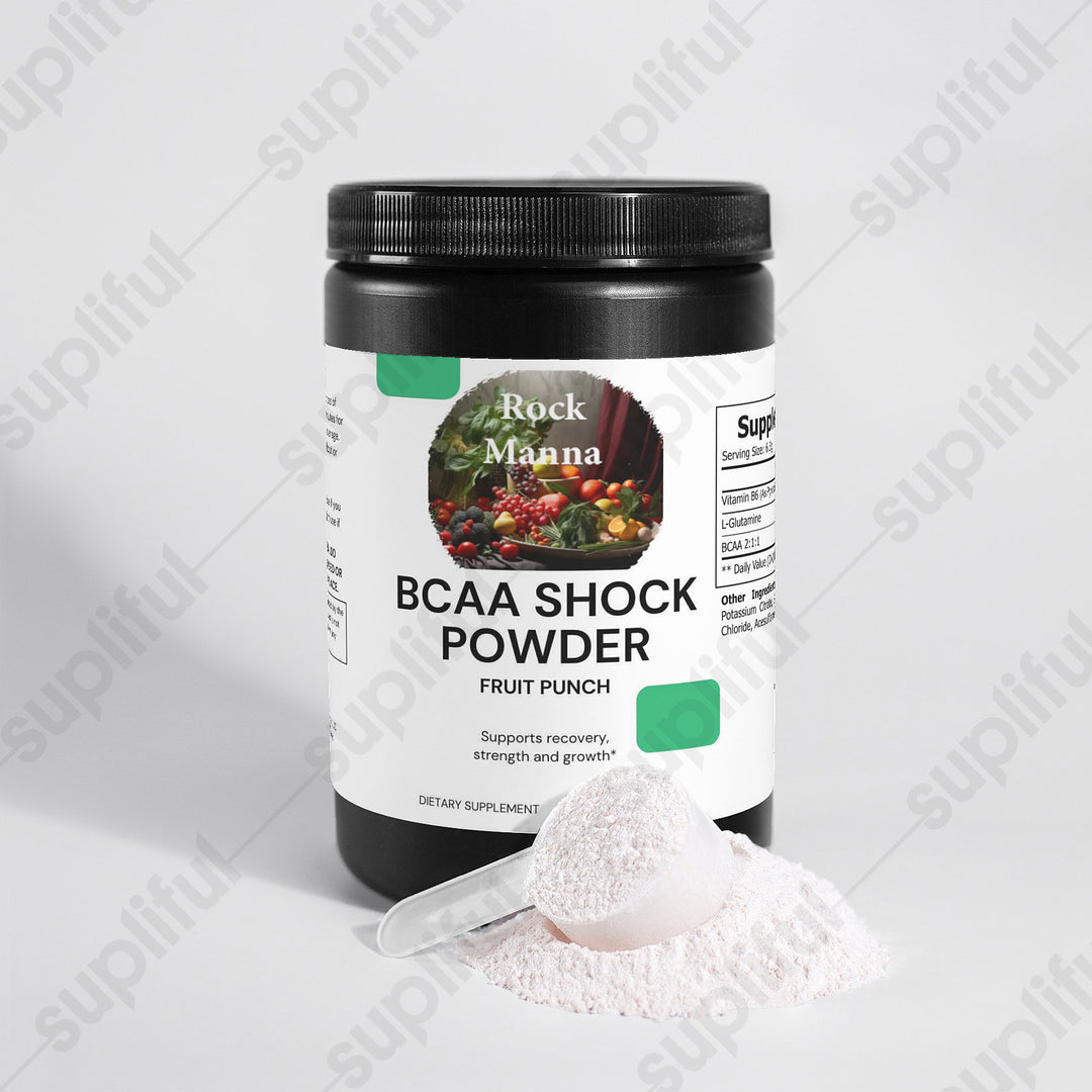 BCAA Shock Powder (Fruit Punch) Rock Manna