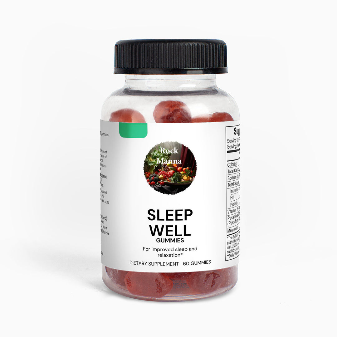 Sleep Well Gummies (Adult) Rock Manna