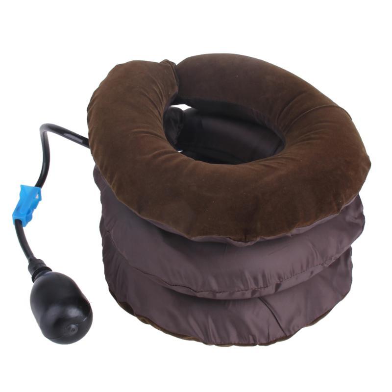 Neck Stretcher Air Cervical Traction Pillow Rock Manna