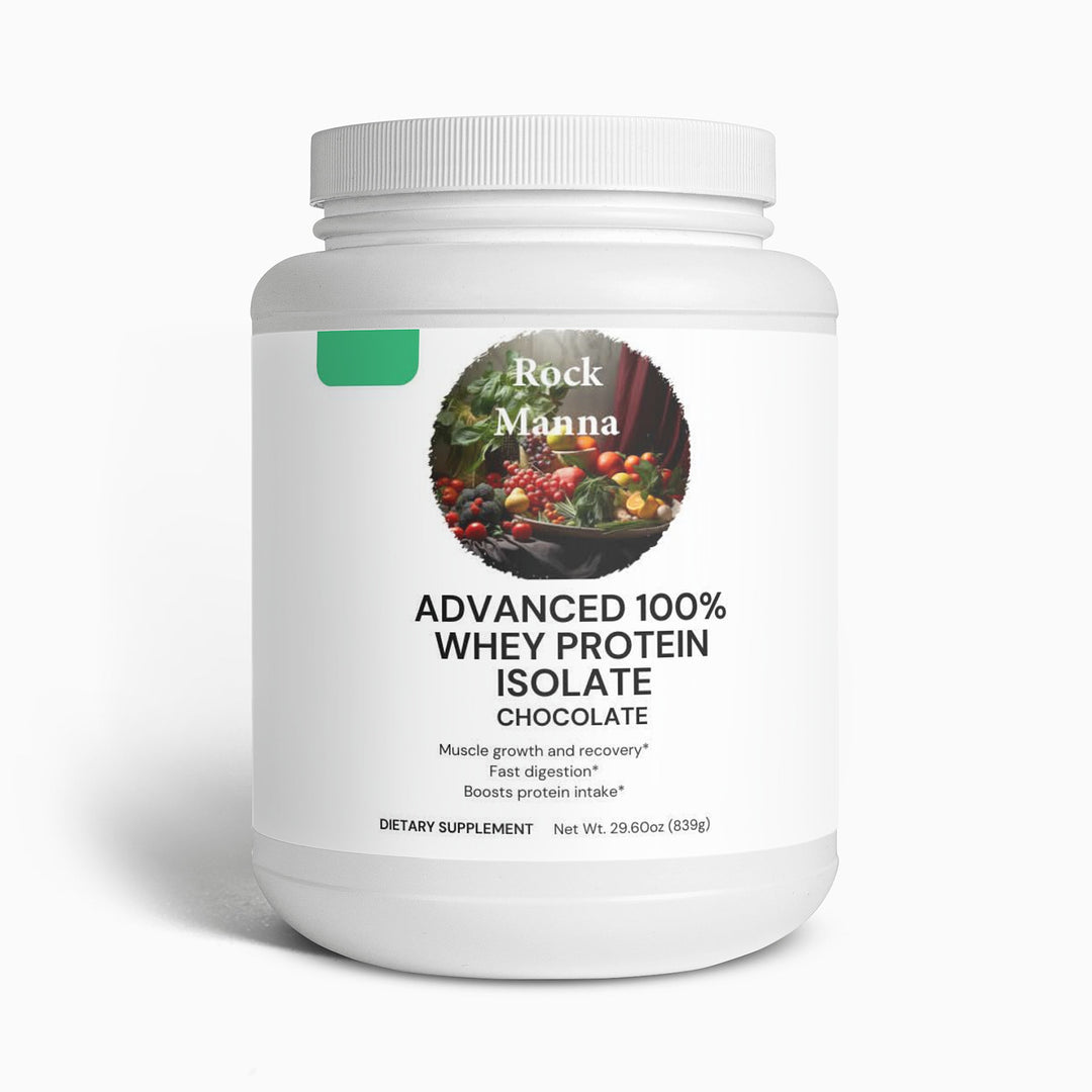 Advanced 100% Whey Protein Isolate (Chocolate) Rock Manna