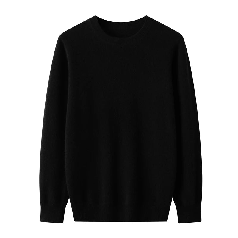 Pure Merino Wool Pullover Sweater  Rock Manna