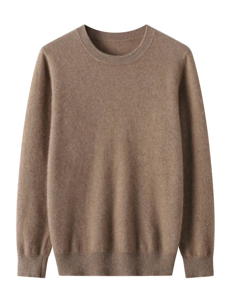 Pure Merino Wool Pullover Sweater  Rock Manna