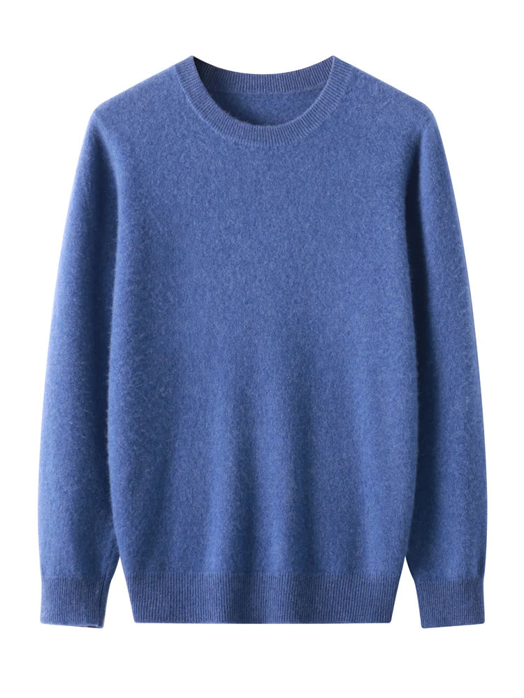 Pure Merino Wool Pullover Sweater  Rock Manna