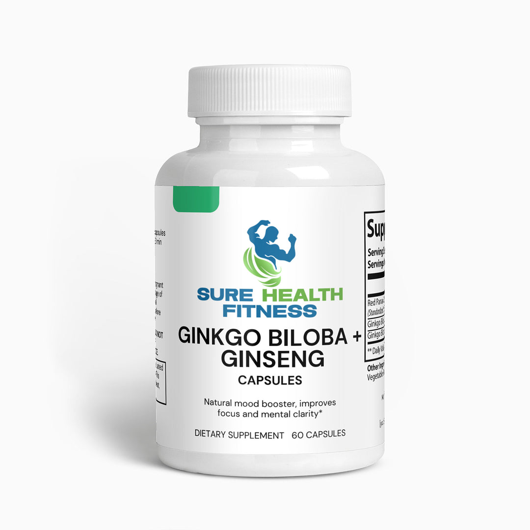 Ginkgo Biloba + Ginseng  Rock Manna