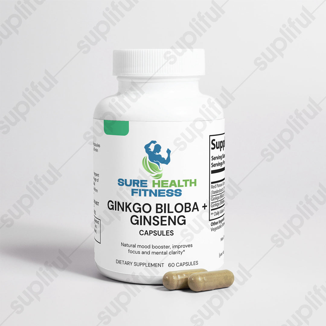 Ginkgo Biloba + Ginseng  Rock Manna