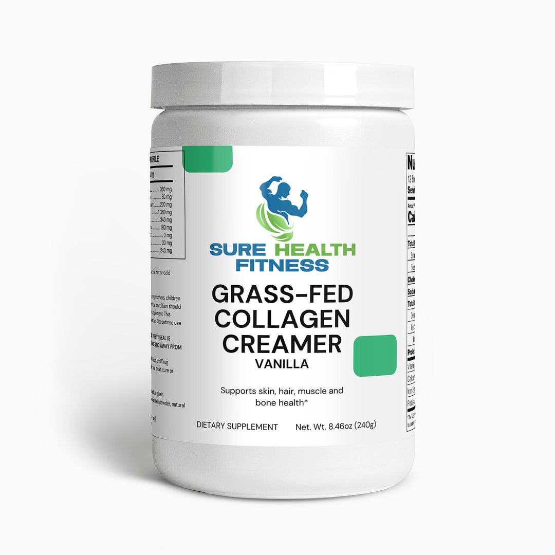 Grass-Fed Collagen Creamer (Vanilla)  Rock Manna
