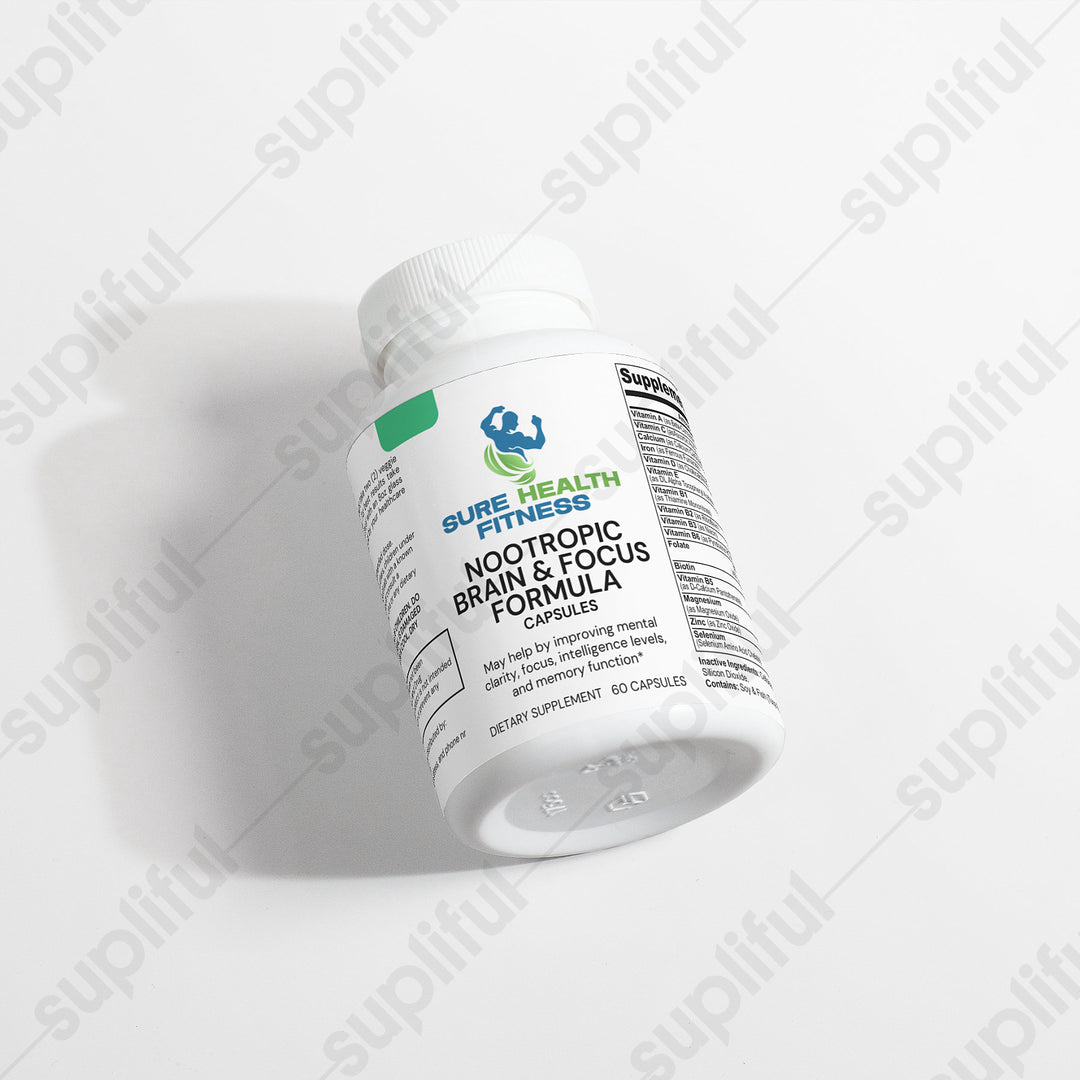 Nootropic Brain & Focus Formula  Rock Manna