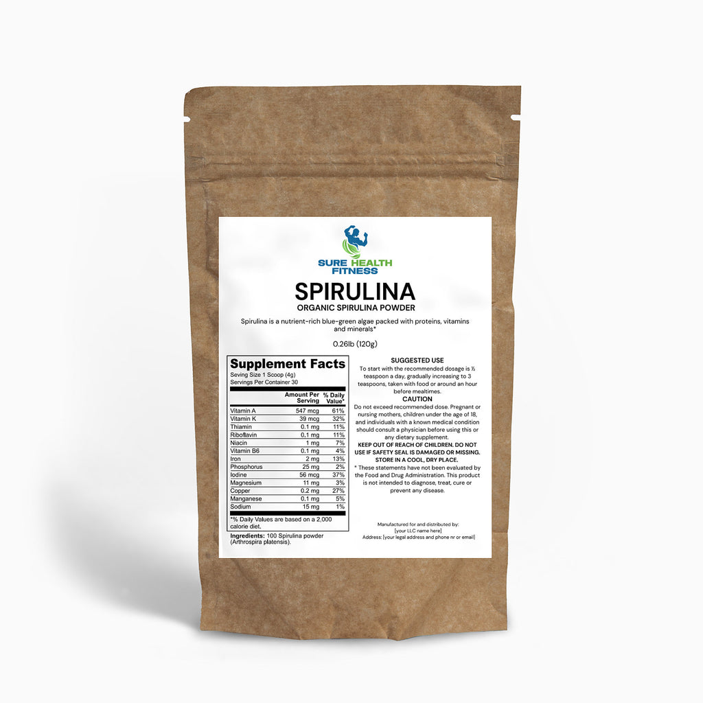 Organic Spirulina Powder 