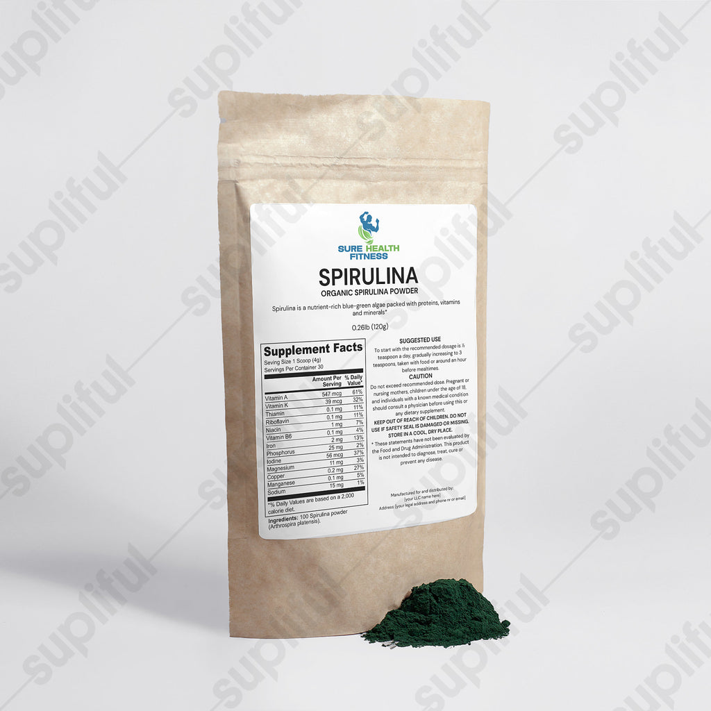 Organic Spirulina Powder 