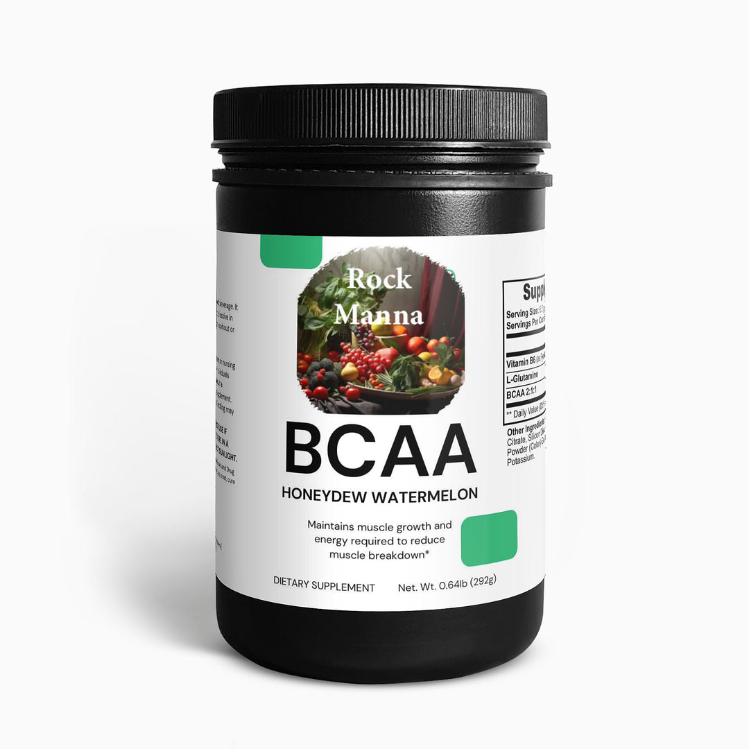 BCAA Post Workout Powder (Honeydew/Watermelon) - SALE $23.00!!  (was $36.95)  Rock Manna