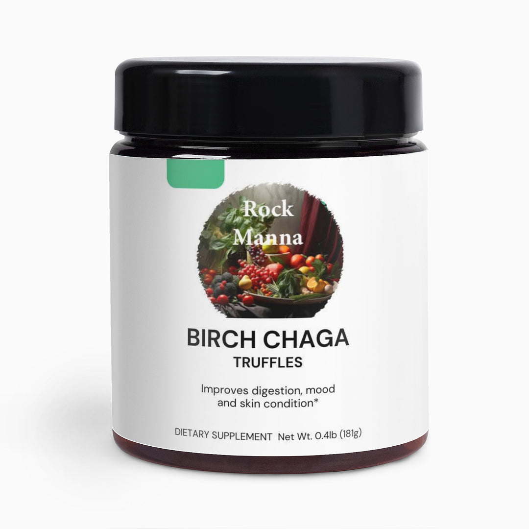 Birch Chaga Truffles  Rock Manna