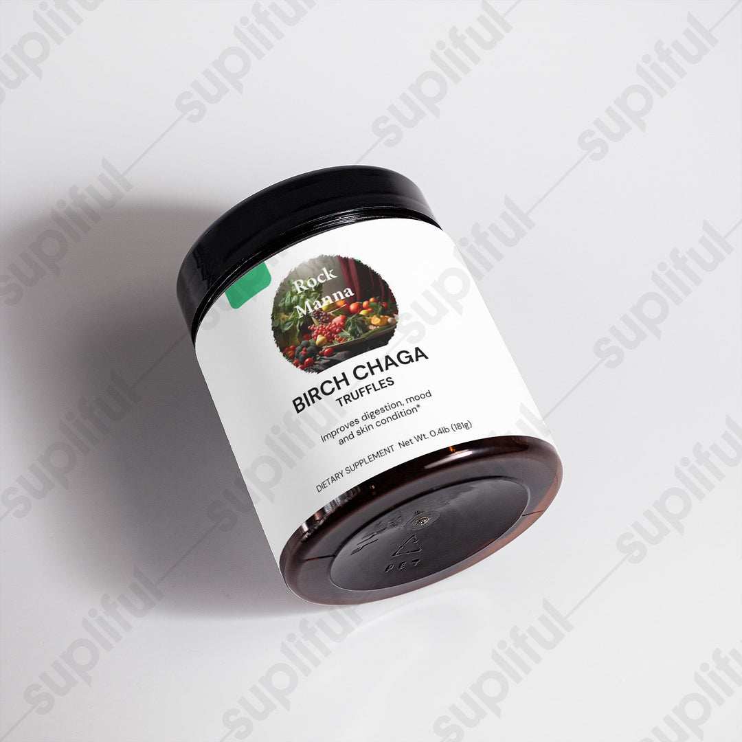 Birch Chaga Truffles  Rock Manna