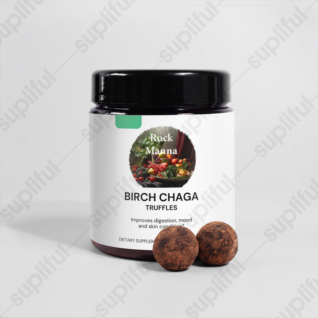 Birch Chaga Truffles  Rock Manna
