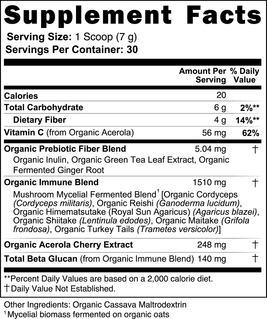 Fermented Mushroom Blend 