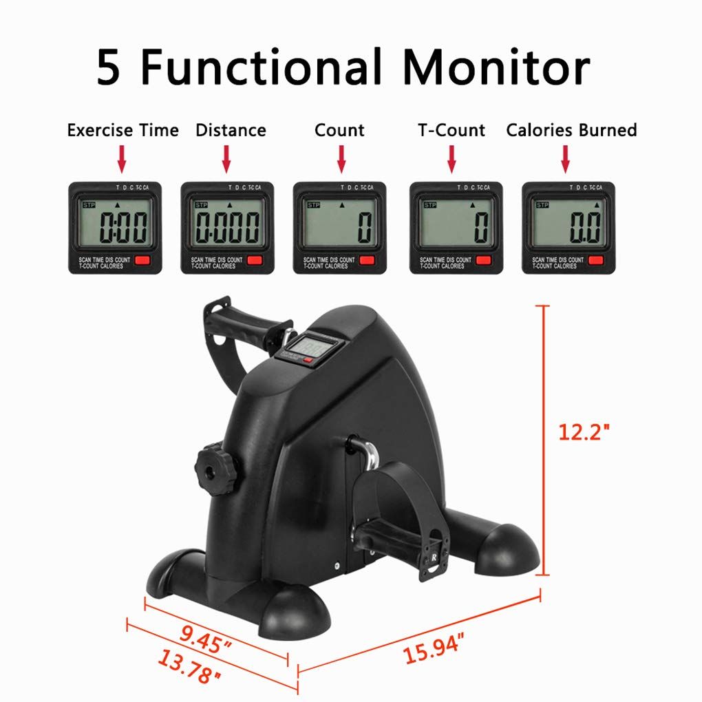 Mini Indoor Cycling LCD Display Exerciser  Rock Manna