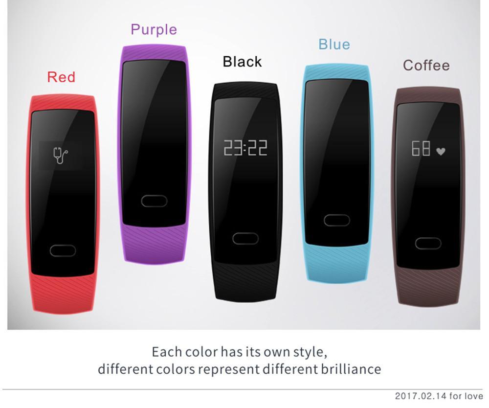 Bluetooth Fitness Smart Watch Wrist Band 