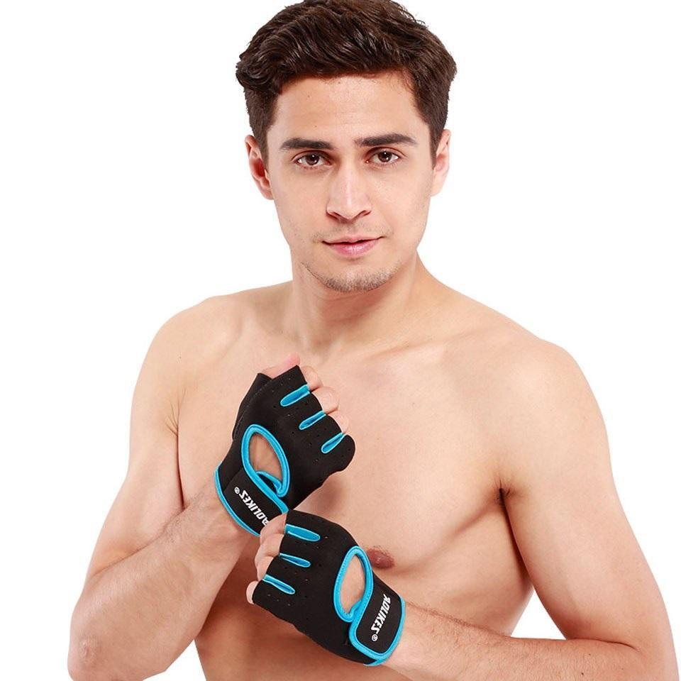 Anti-slip Half Finger Weightlifting Gloves  Rock Manna