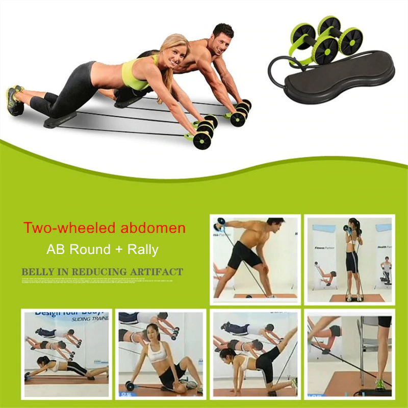Multifunctional Abdominal Ab Roller Wheel  Rock Manna