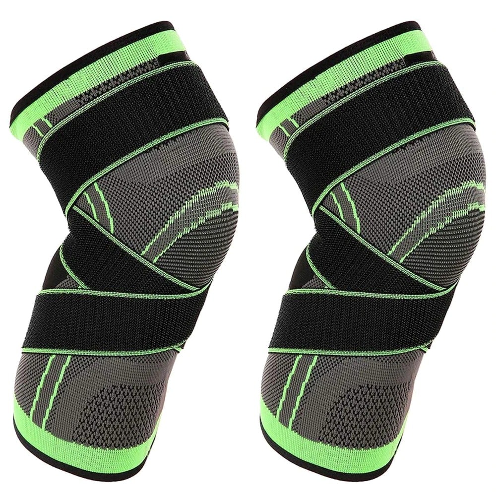 Pressurized Elastic Compression Knee Pads  Rock Manna