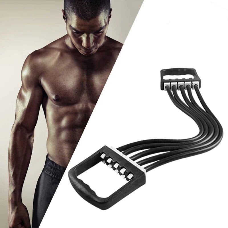 Adjustable Chest Expander Resistance Band  Rock Manna