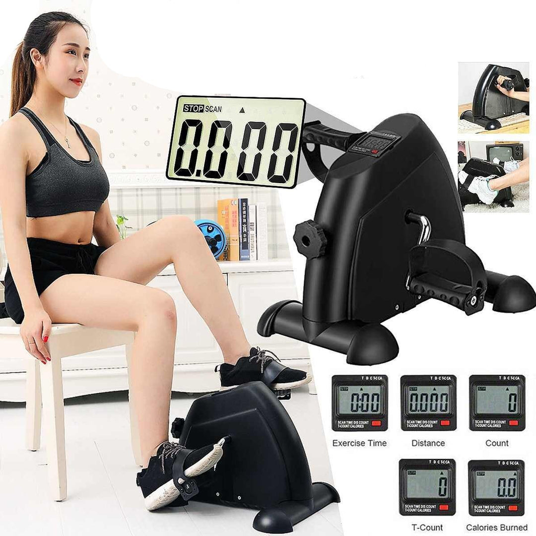 Mini Indoor Cycling LCD Display Exerciser  Rock Manna
