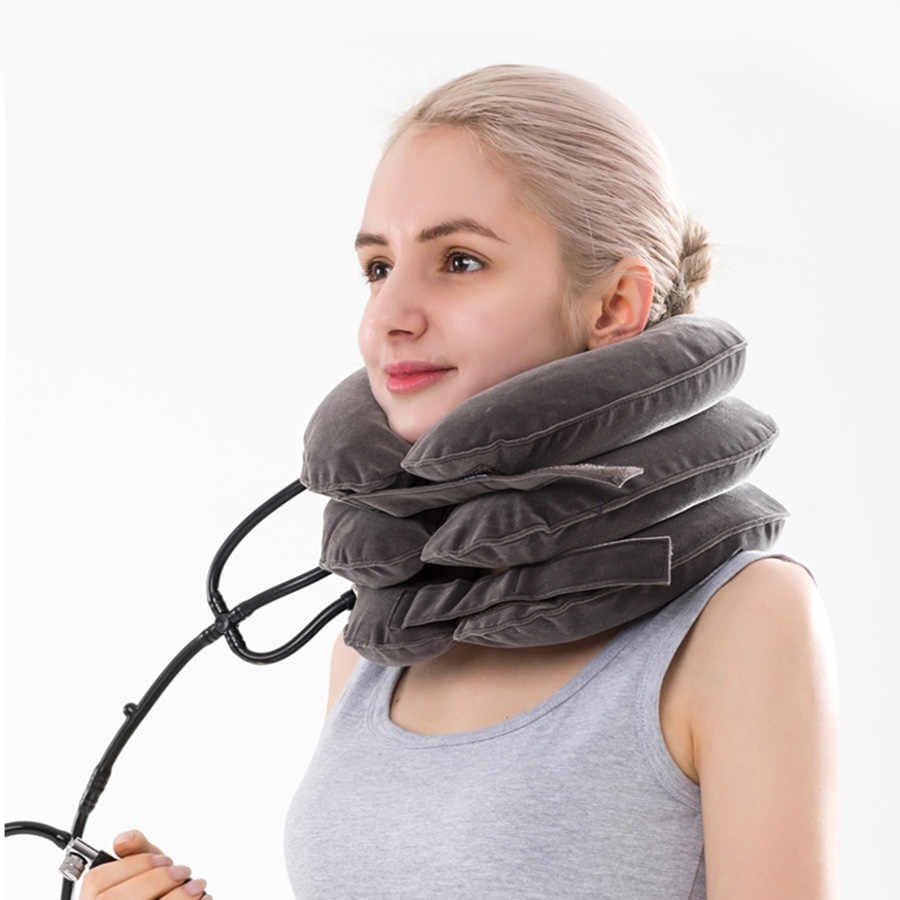 Neck Stretcher Air Cervical Traction Pillow 
