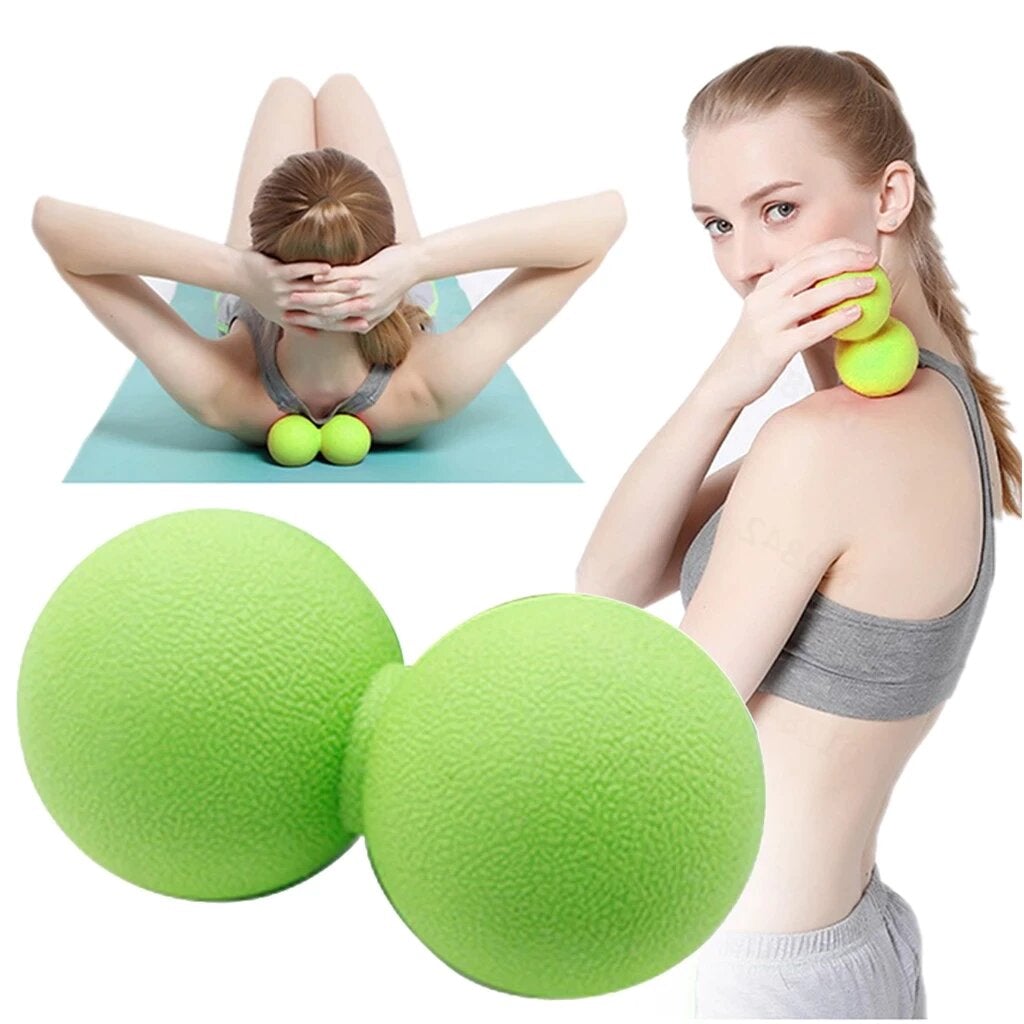 High Density Fascia Peanut Fitness Ball  Rock Manna