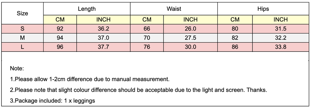 High Waist Fitness Leggings For Women 